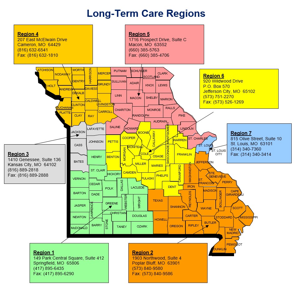 Subscribe/Contact - Missouri Long-Term Care Information Update